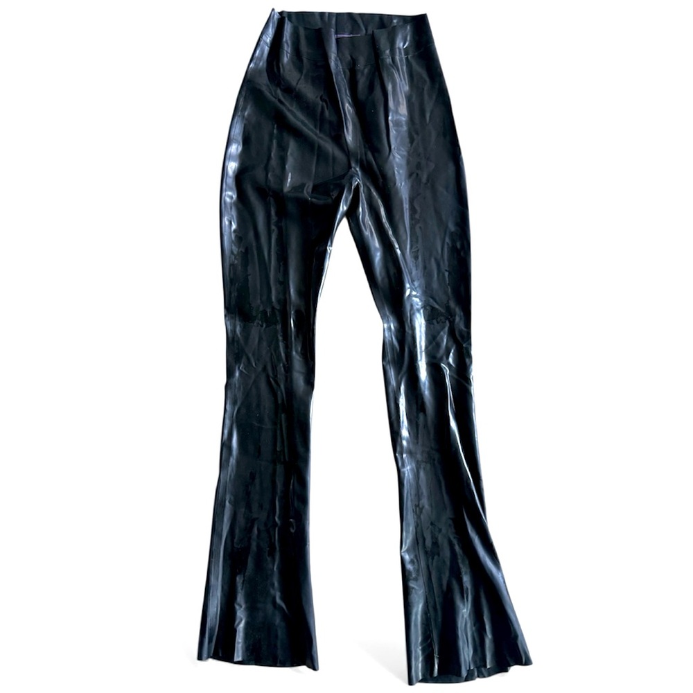 Baroness Latex Black Pants / Leggings Women’s Size S